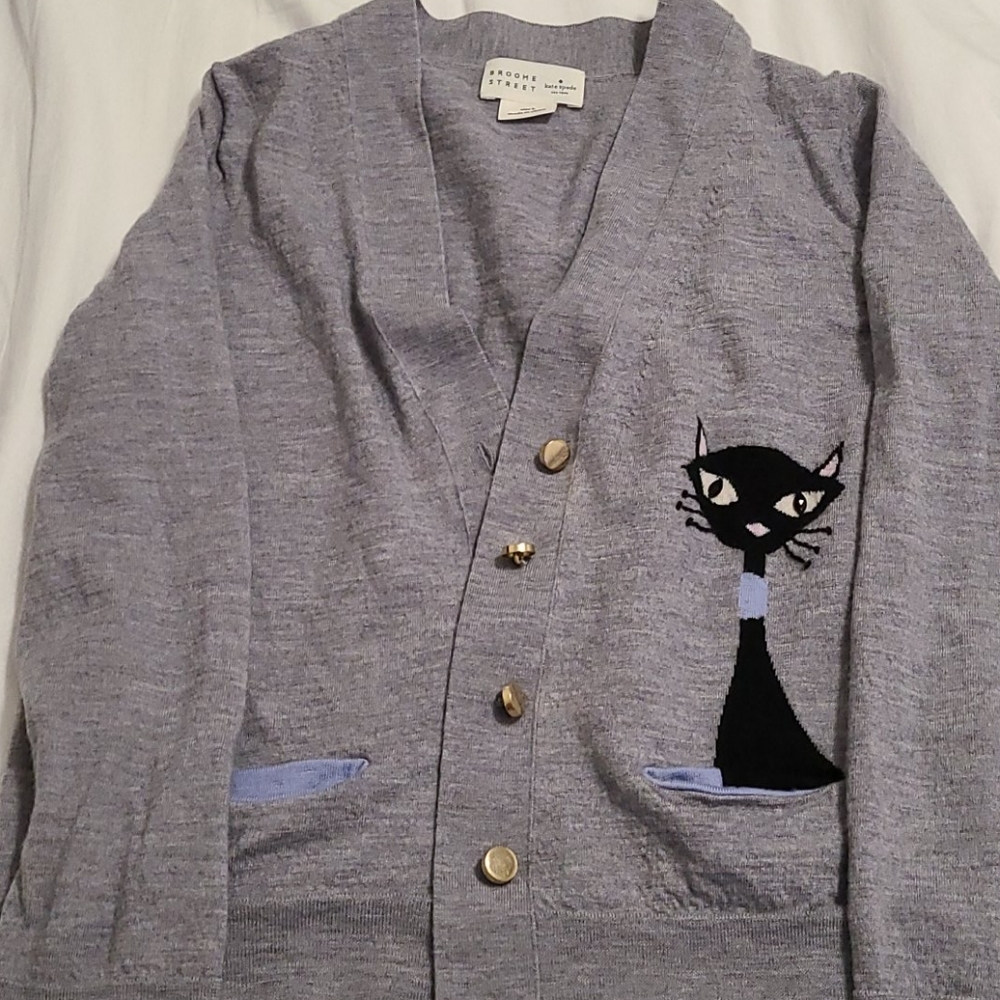 Kate Spade Cat Broome Street Cardigan